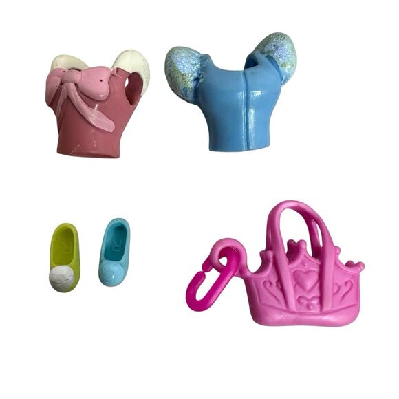 Polly Pocket Vintage Disney Princess Lot Little Mermaid - Picture 2 of 15